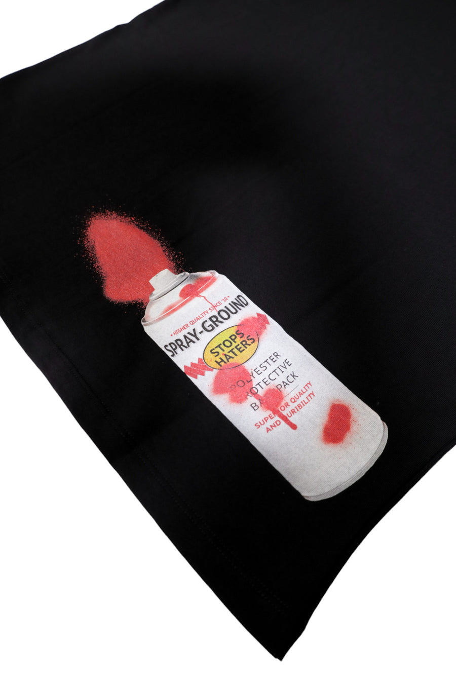 T-shirt Sprayground SPRAY PAINT OVER T-SHIRT Nero