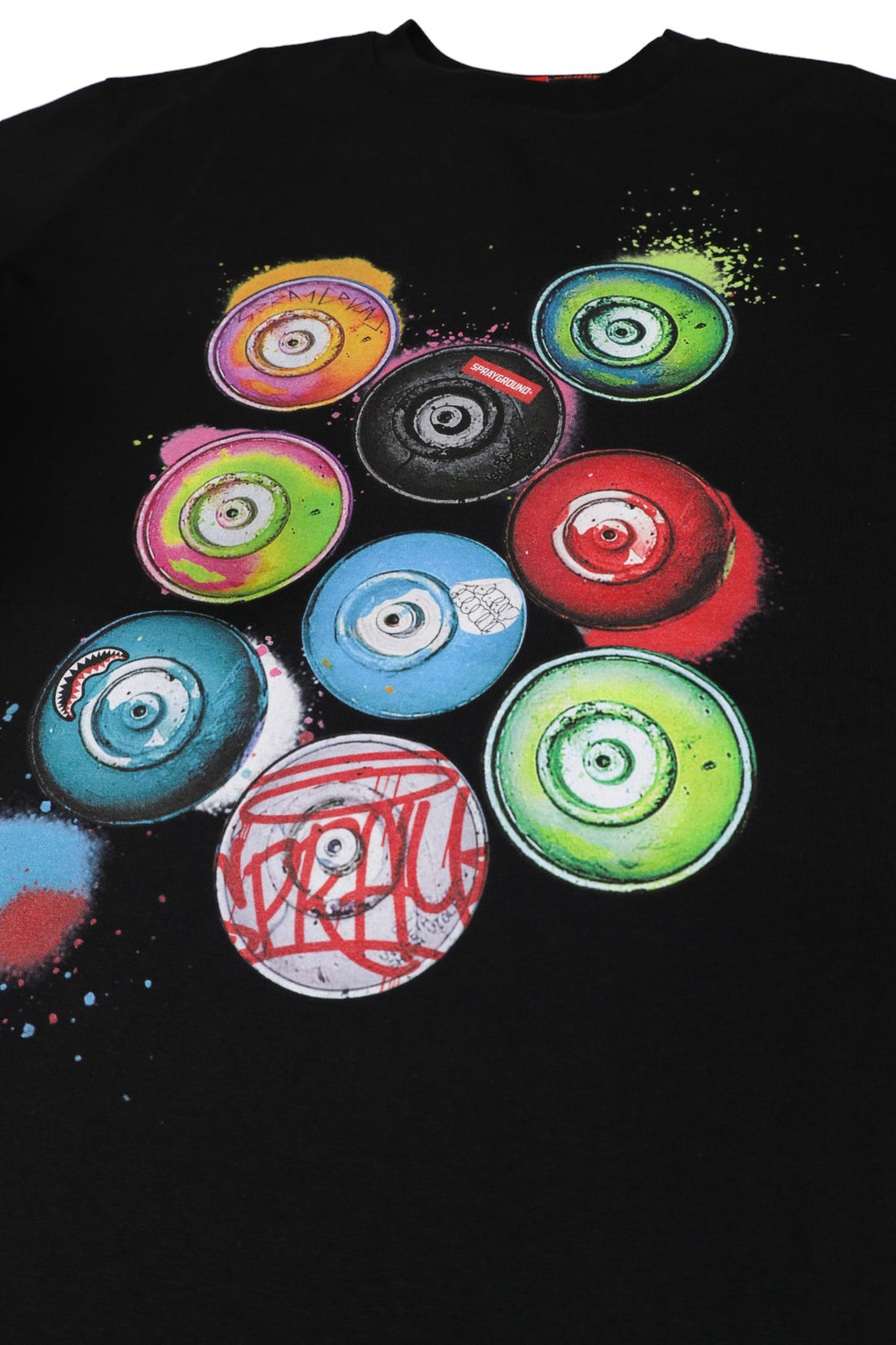 Spray Paint Over T-shirt