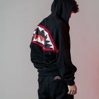 Hidden In The Zipper Shark Fullzip Hoodie