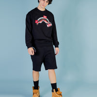 Label Shark Crewneck Black