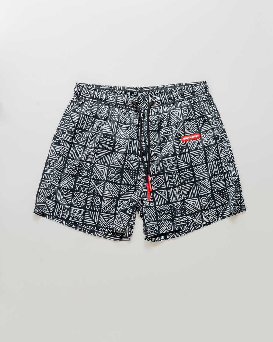 Sprayground Swimsuit A.I COUTURE SWIM TRUNKS Black