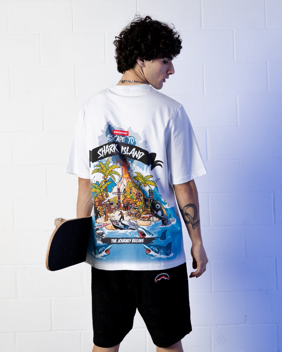 Shark Island Over T-shirt