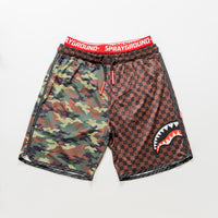 Checks & Camouflage Swim Shorts