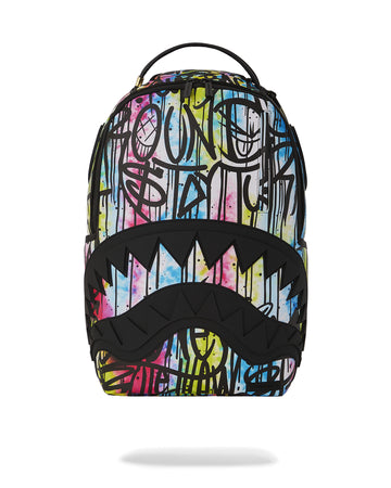 Sprayground Backpack GRAFFITI SHARKMOUTH THROWS DLXSV BACKPACK Multicolor