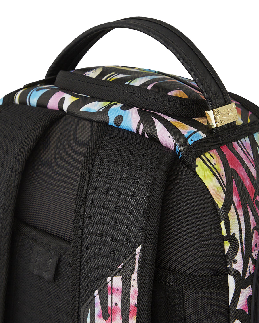 Sprayground Backpack GRAFFITI SHARKMOUTH THROWS DLXSV BACKPACK Multicolor