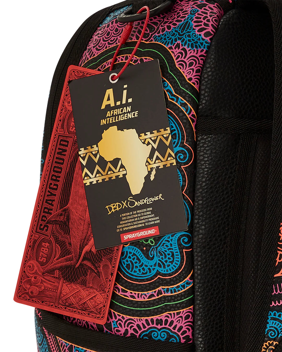 Sprayground Backpack Ai HENNA GLOW DLXSV BACKPACK