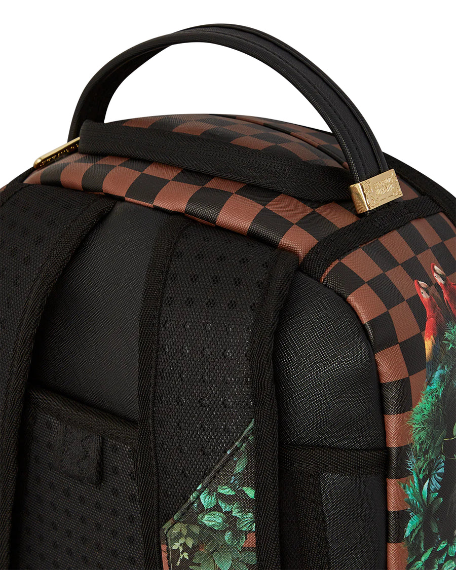 Zaino Sprayground SHARK JUNGLE DLXSV BACKPACK Marrone