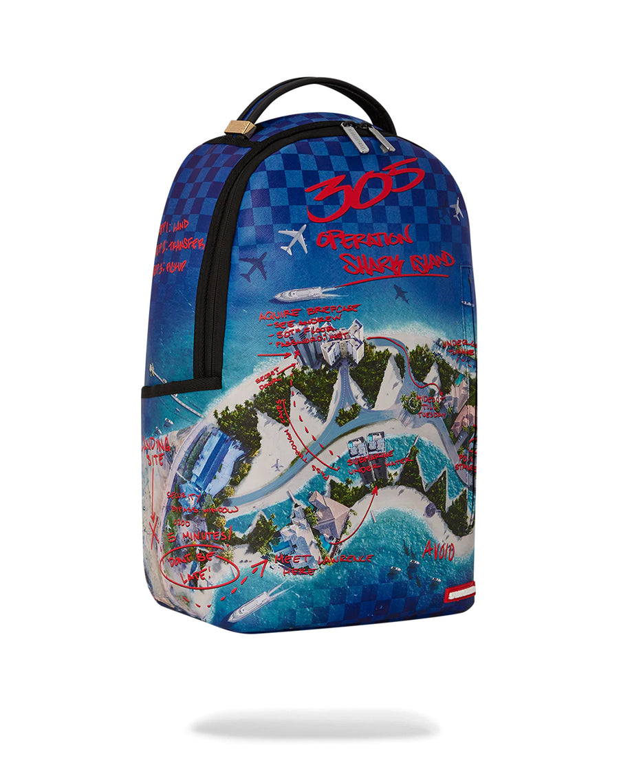 Sac à dos Sprayground SHARK ISLAND DLXSV BACKPACK Bleu