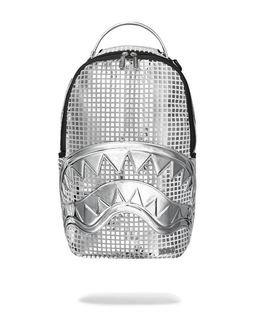 Sac à dos Sprayground DISCO BALL SHARK DLXSV BACKPACK Argenté