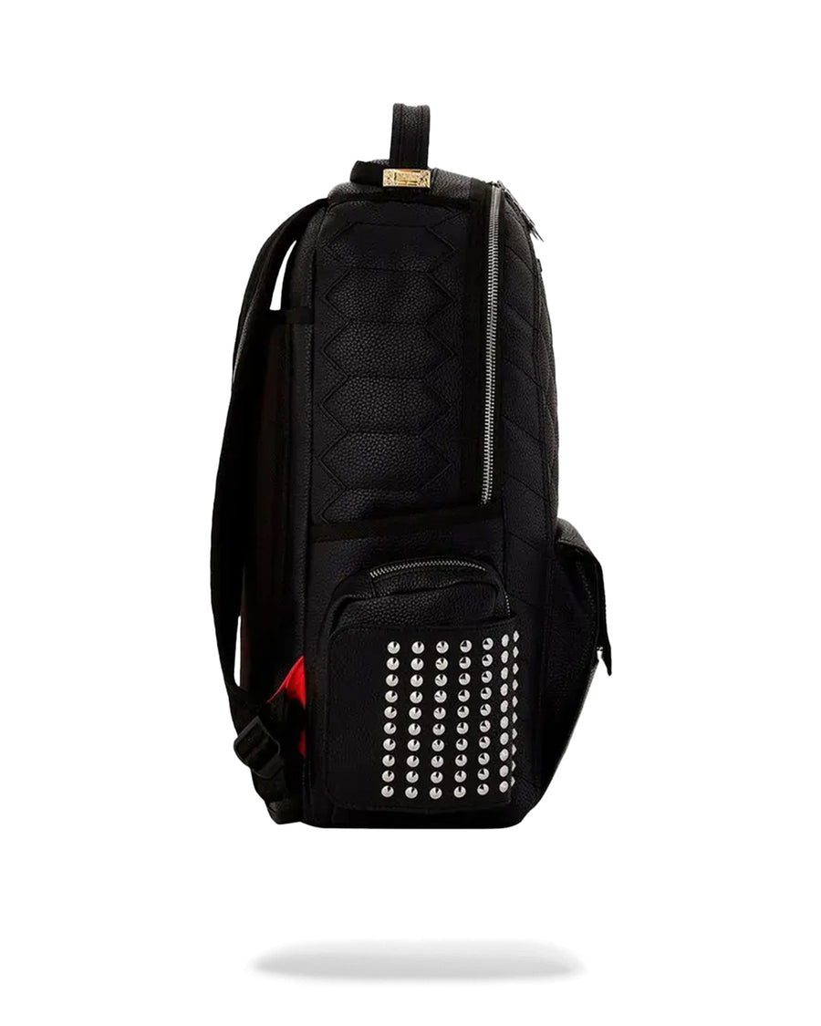 Zaino Sprayground BLACK BIKER QUILT CARGO BACKPACK Nero