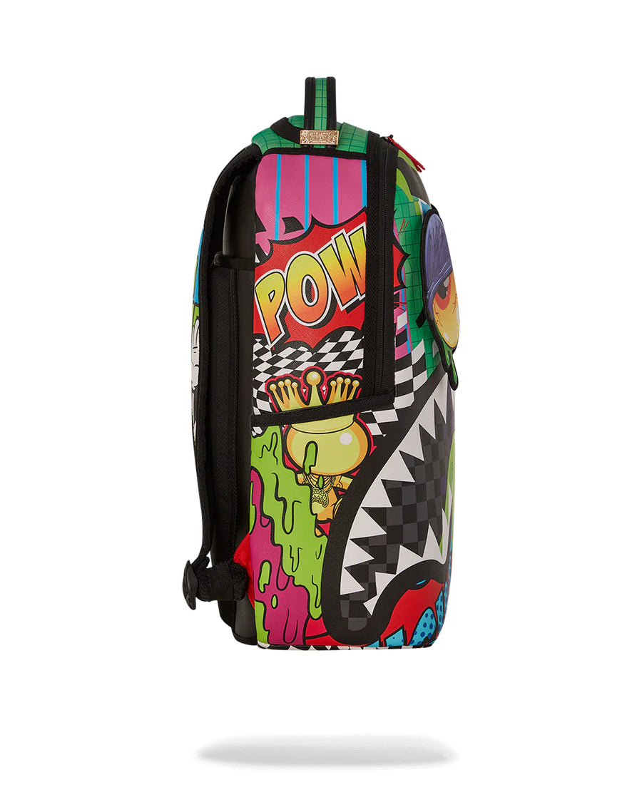 Zaino Sprayground PSYCHO WORLD OF FUN DLXSV BACKPACK Verde