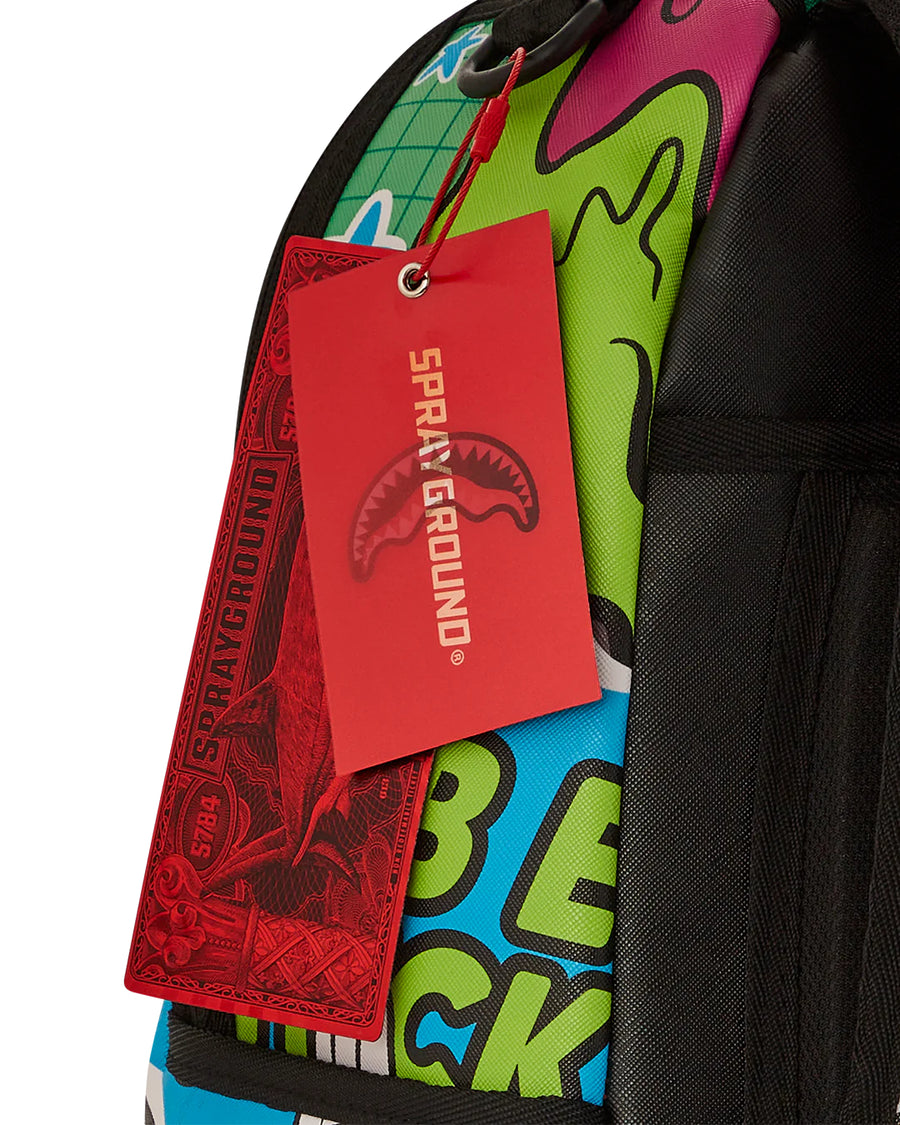 Sac à dos Sprayground PSYCHO WORLD OF FUN DLXSV BACKPACK Vert