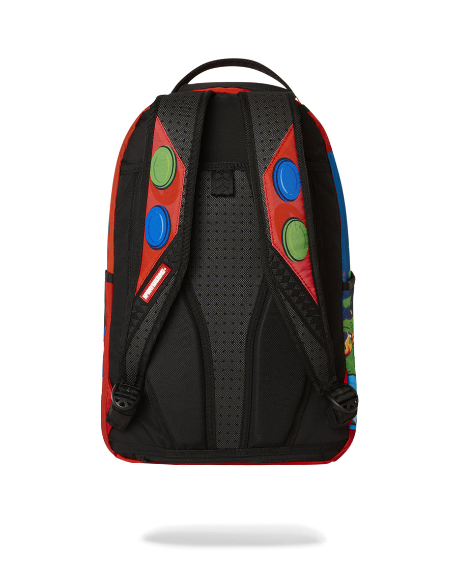 Zaino Sprayground THE CLAW PARTY DLXSR BACKPACK Rosso