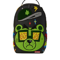 Colorful Money Bear Cheneille Dlxsv Backpack