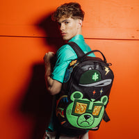 Colorful Money Bear Cheneille Dlxsv Backpack