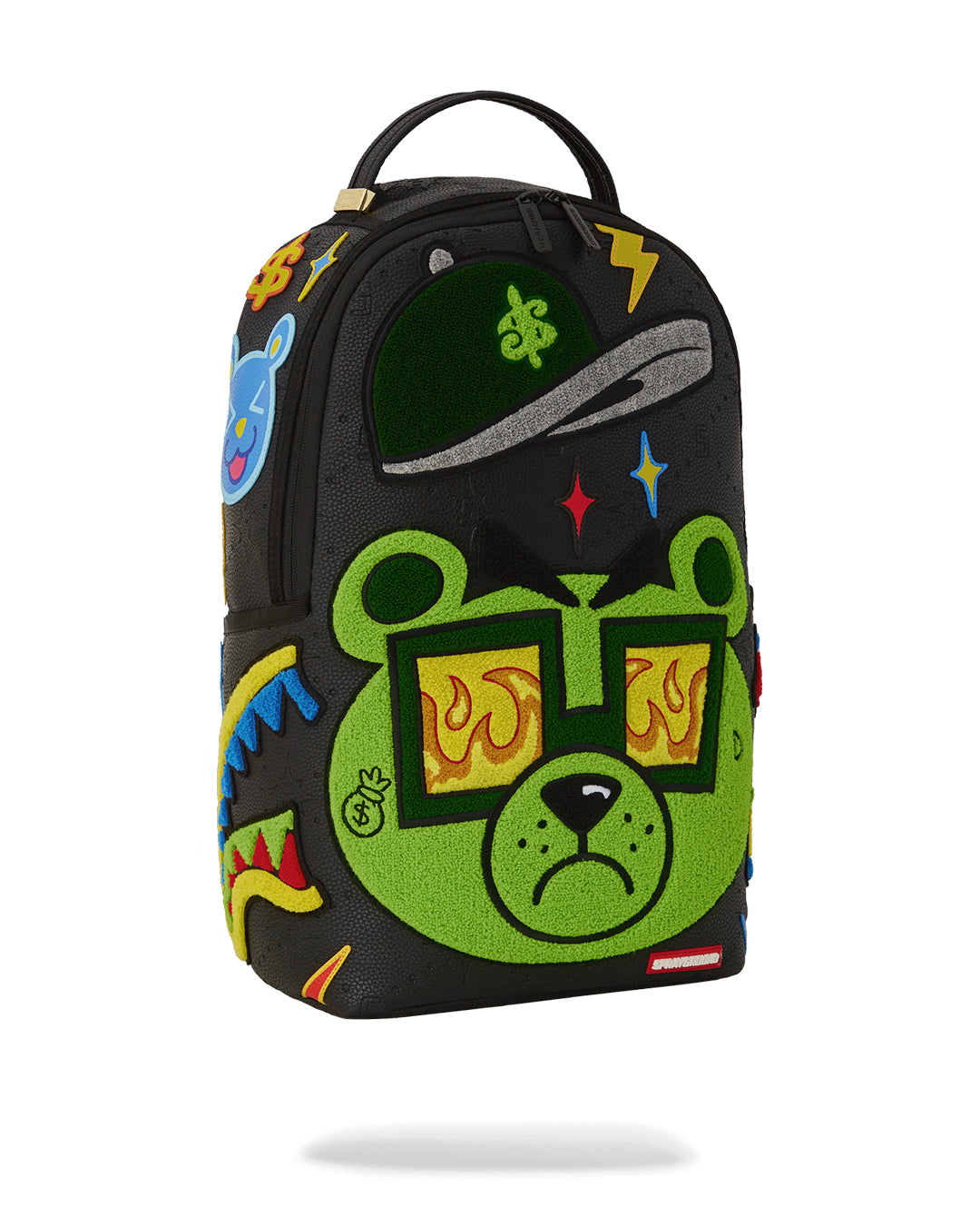 Colorful Money Bear Cheneille Dlxsv Backpack