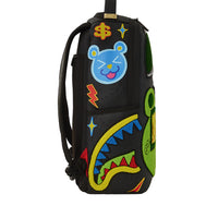 Colorful Money Bear Cheneille Dlxsv Backpack