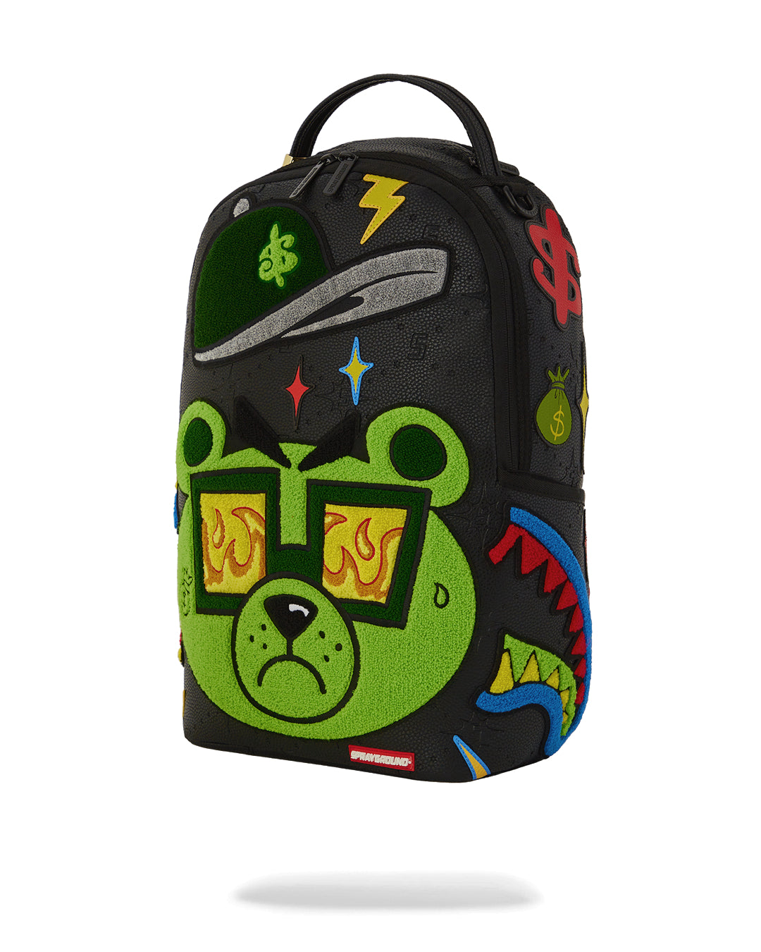 Colorful Money Bear Cheneille Dlxsv Backpack