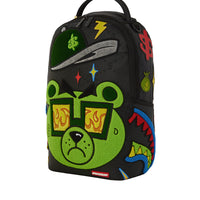 Colorful Money Bear Cheneille Dlxsv Backpack