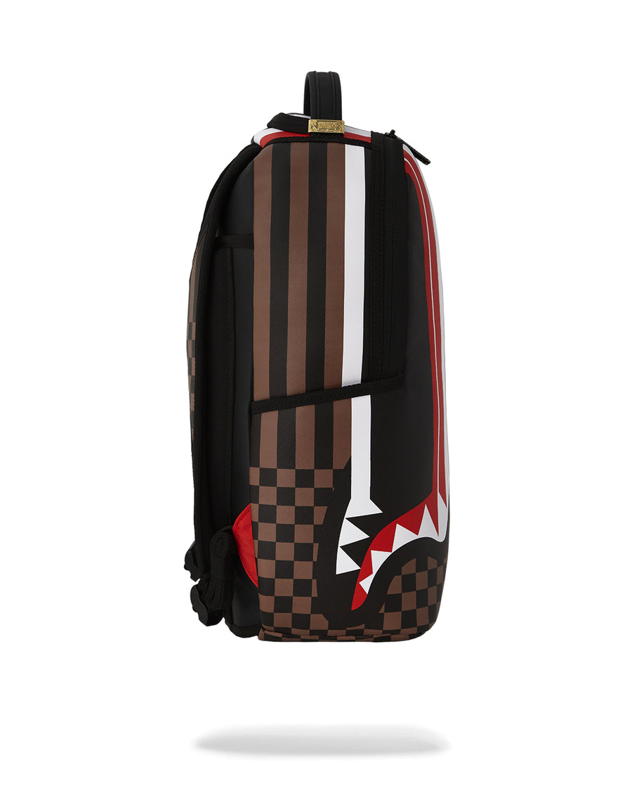 Zaino Sprayground SHARK DISTORT DLXSV BACKPACK Marrone