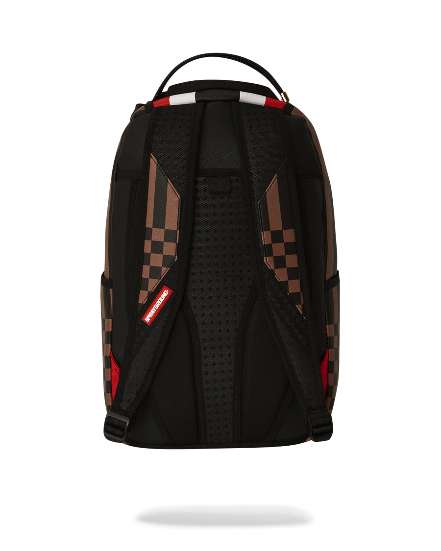 Zaino Sprayground SHARK DISTORT DLXSV BACKPACK Marrone