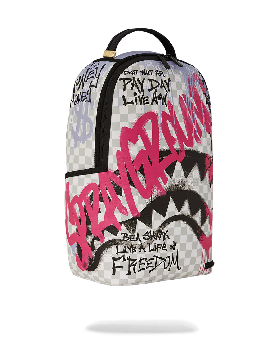 Mochila Sprayground SPRAY POETRY DLXSV BACKPACK Fucsia