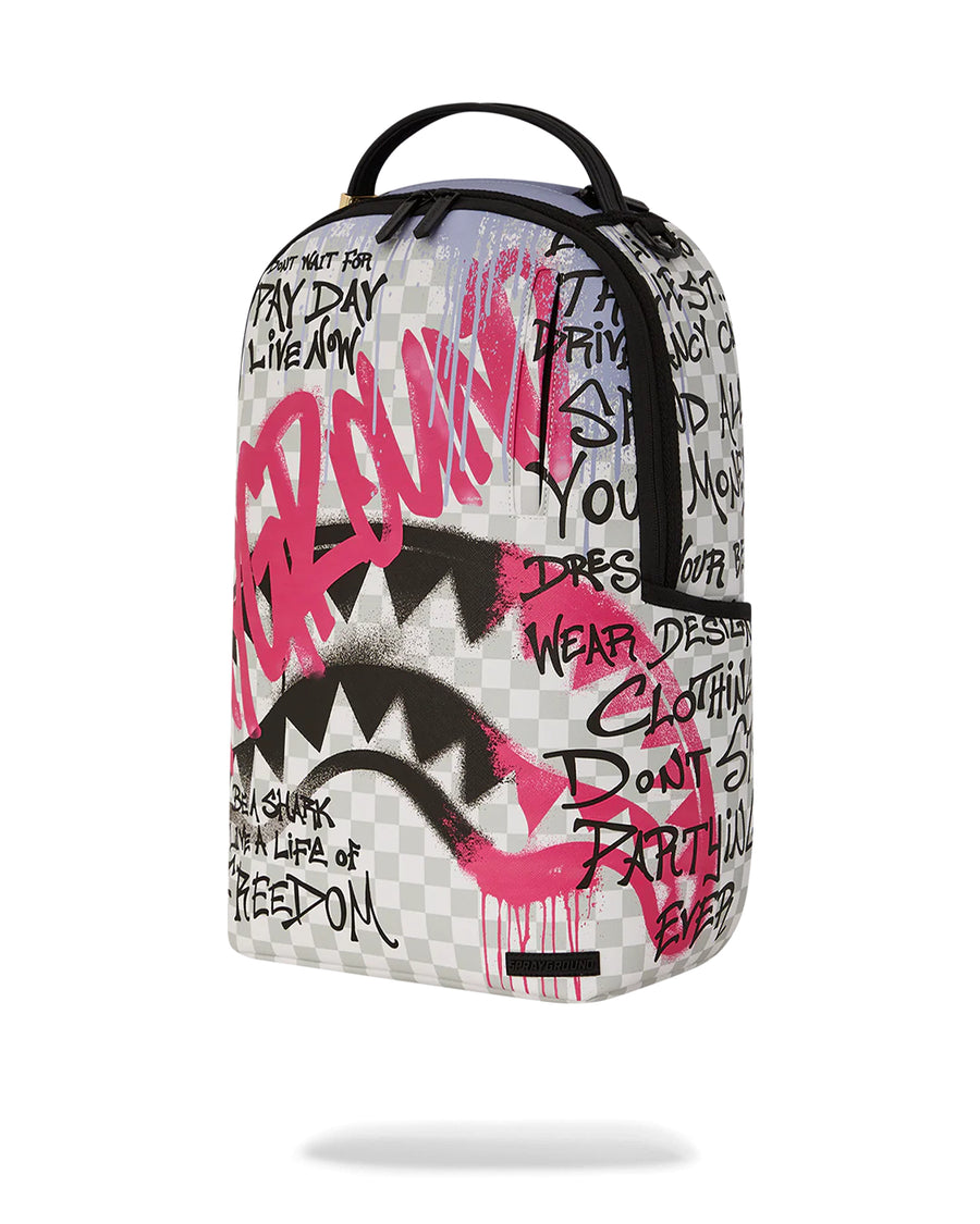 Mochila Sprayground SPRAY POETRY DLXSV BACKPACK Fucsia