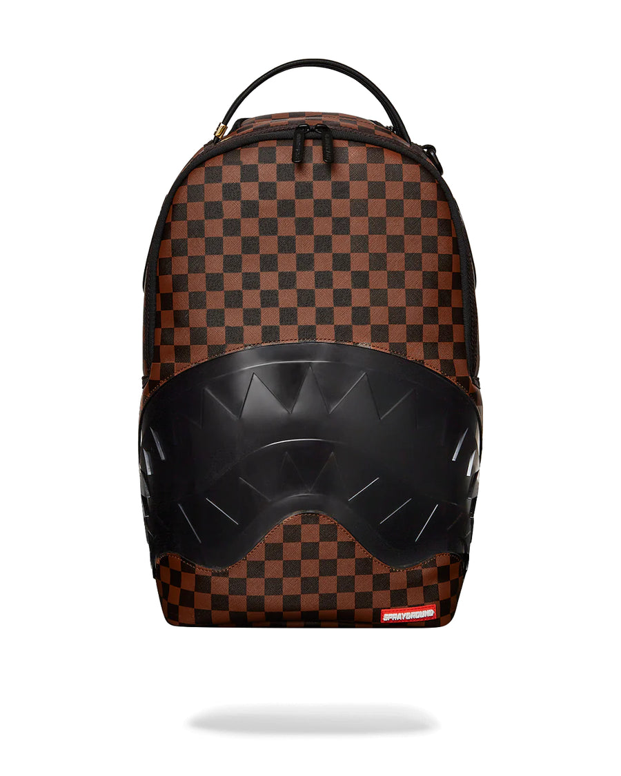 Sac à dos Sprayground CLEAR RUBBER SHARKS IN PARIS DLXSV BACKPACK Marron