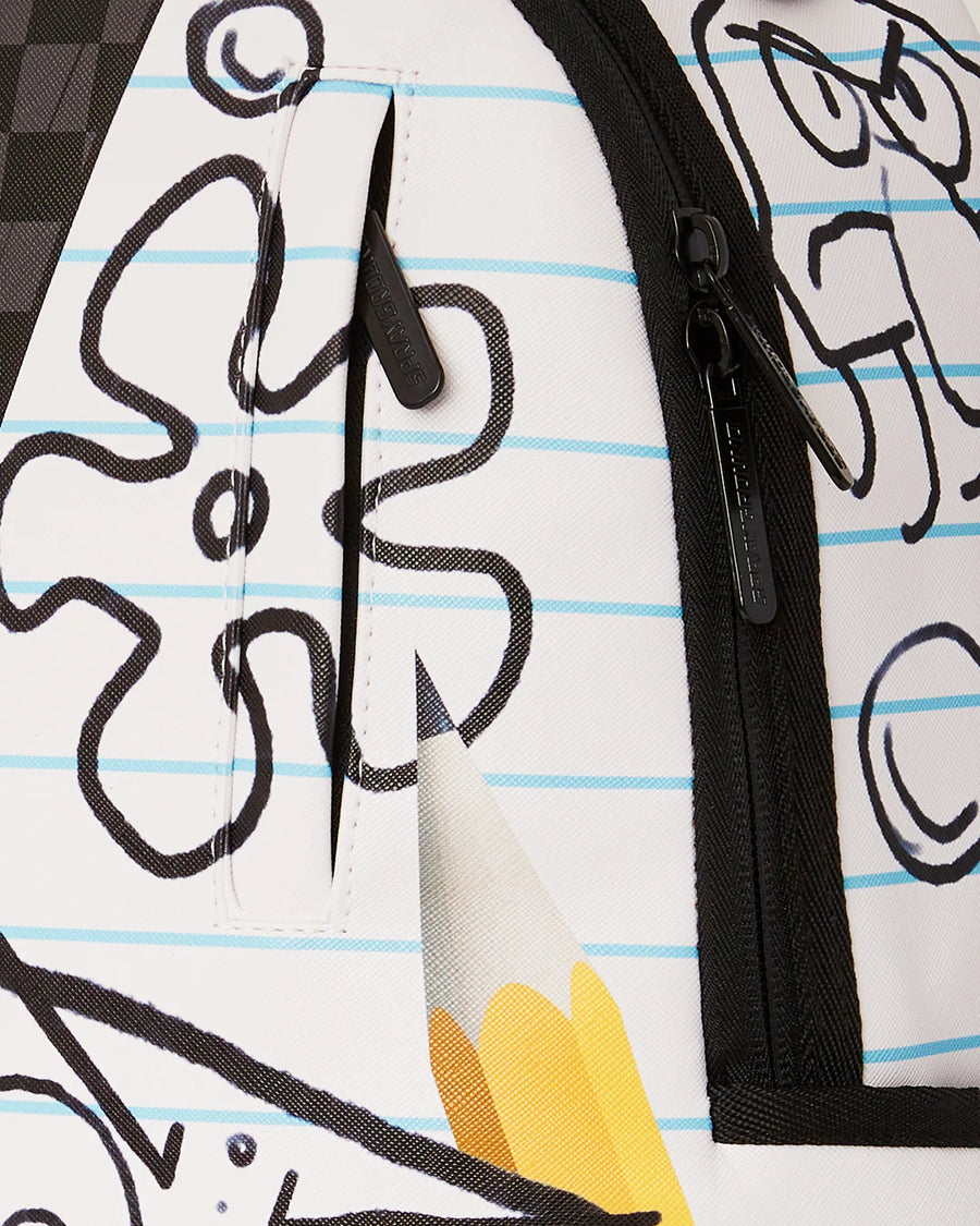 Sac à dos Sprayground SPONGE BOB REVEAL DOODLE DLXSV BACKPACK Noir