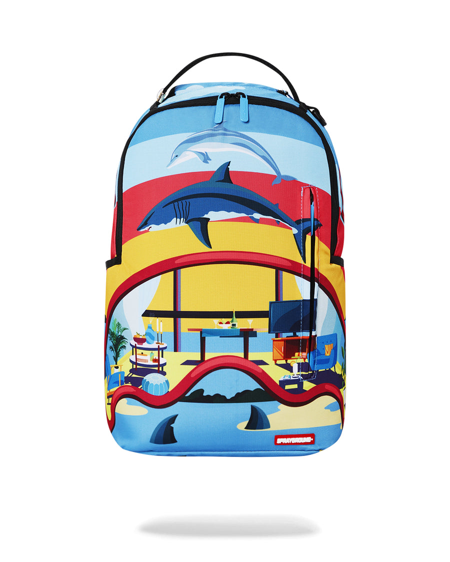 Sac à dos Sprayground THE SPRAYGROUND CRIB DLXSR BACKPACK Bleu