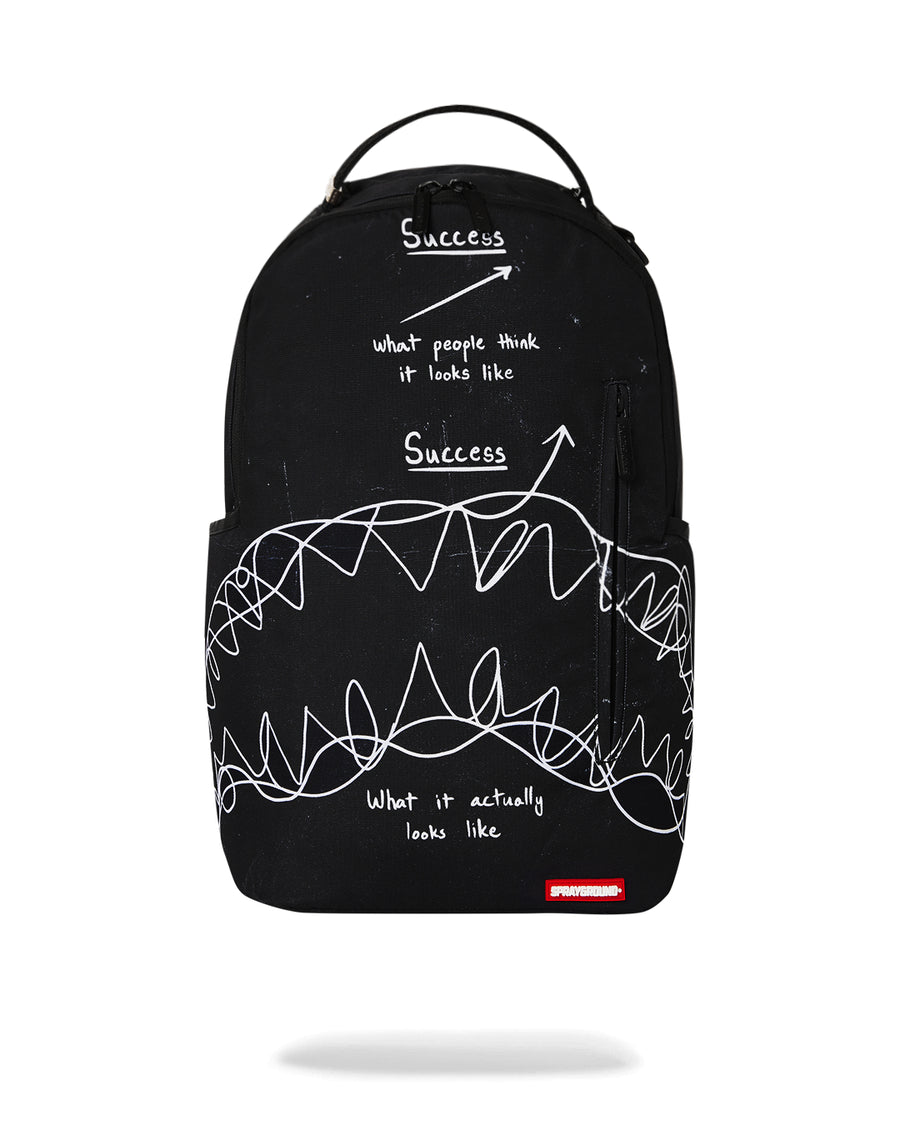Sprayground Backpack SUCCESS SCRIBBLE SHARK DLXSR BACKPACK Black