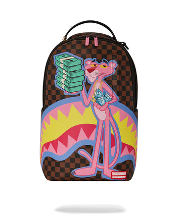 Sprayground Backpack PINK PANTHER  MONEY STACK DLXSV BACKPACK