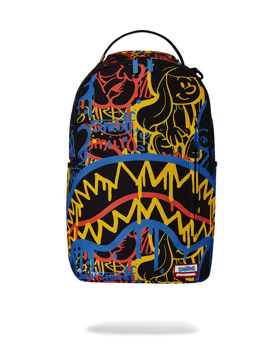 Sac à dos Sprayground SMURFS NEON DLXSR BACKPACK Bleu