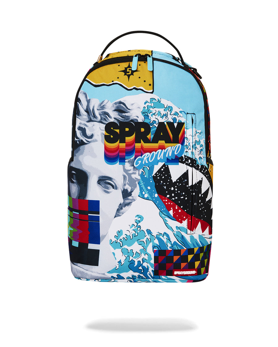 Sprayground Backpack EXHIBIT DLXSR BACKPACK Blue