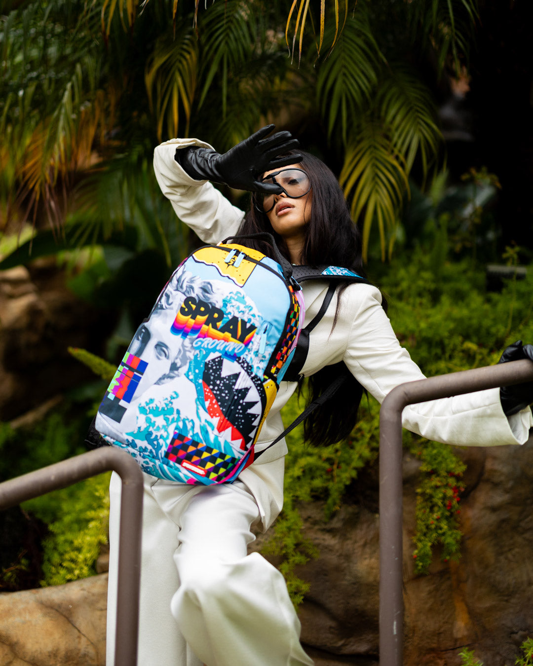Exhibit DLXSR Backpack Camokawa Pop Collage