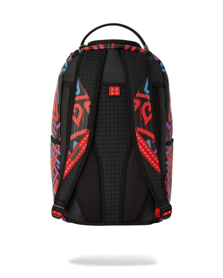 Sprayground Backpack Ai TRIBAL PATTERN DLXSV BACKPACK