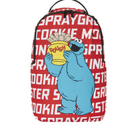 Sesame Street Cookie Monster Sprayground Repeat Dlxsr Backpack