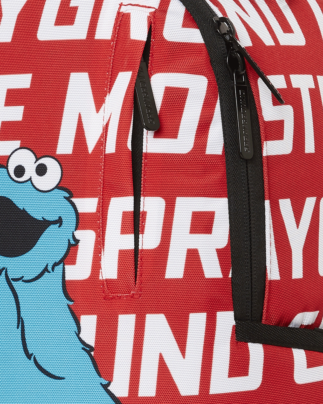 Sesame Street Cookie Monster Sprayground Repeat Dlxsr Backpack