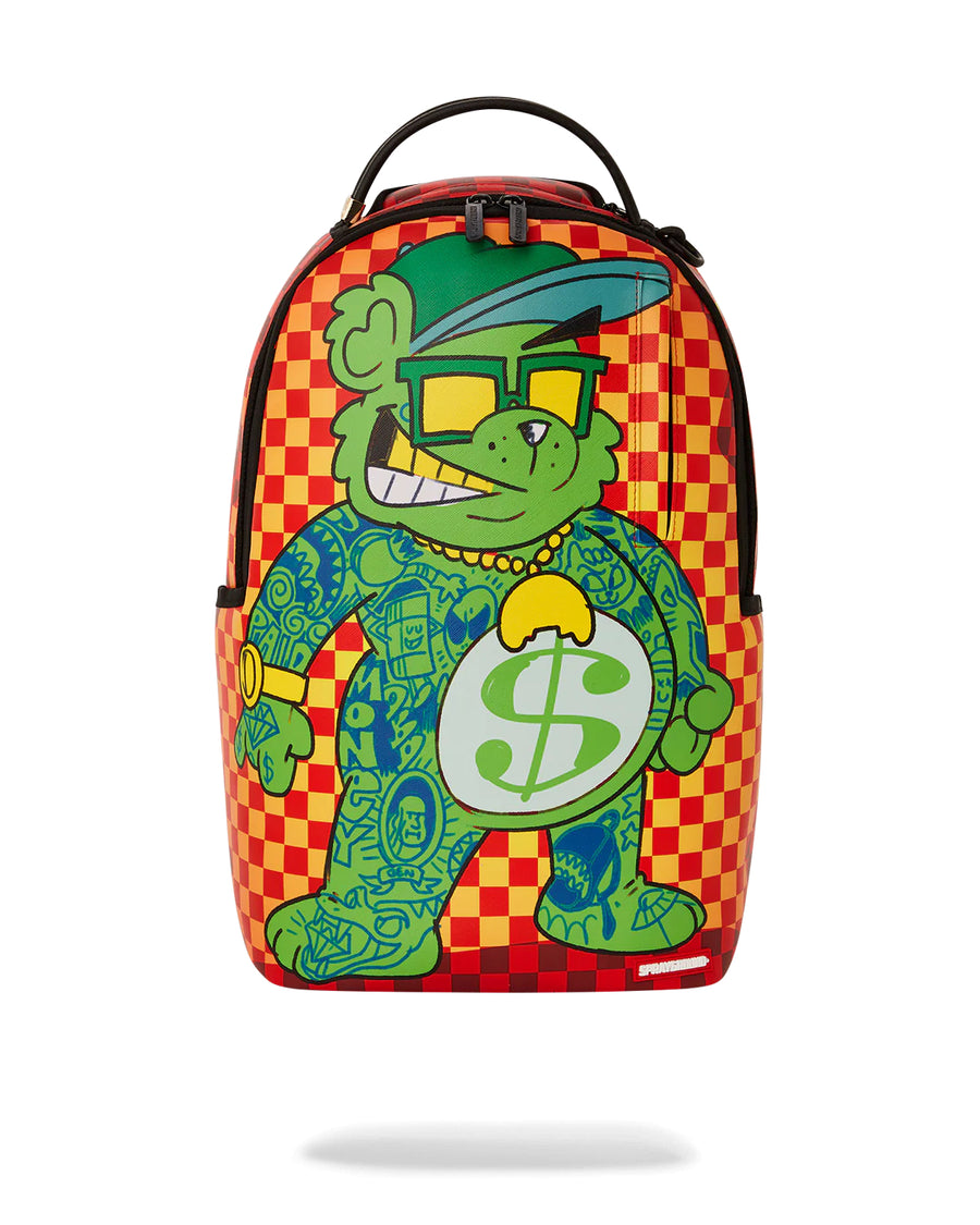 Zaino Sprayground TATTED MONEY BEAR DLXSV BACKPACK Verde