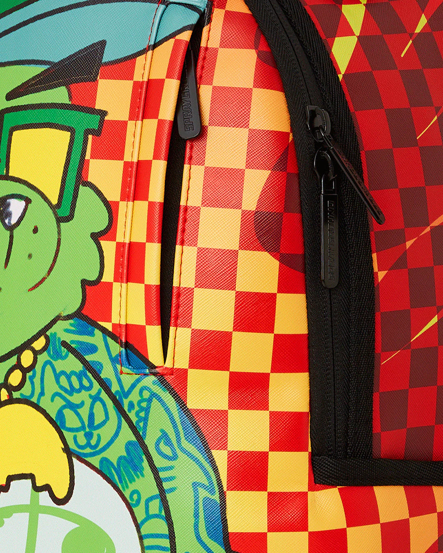 Zaino Sprayground TATTED MONEY BEAR DLXSV BACKPACK Verde