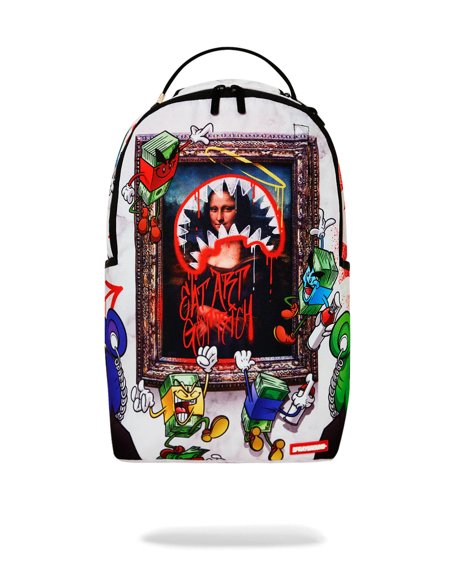 Sac à dos Sprayground LEONARDO DA VILLIAN DLXSR BACKPACK Blanc