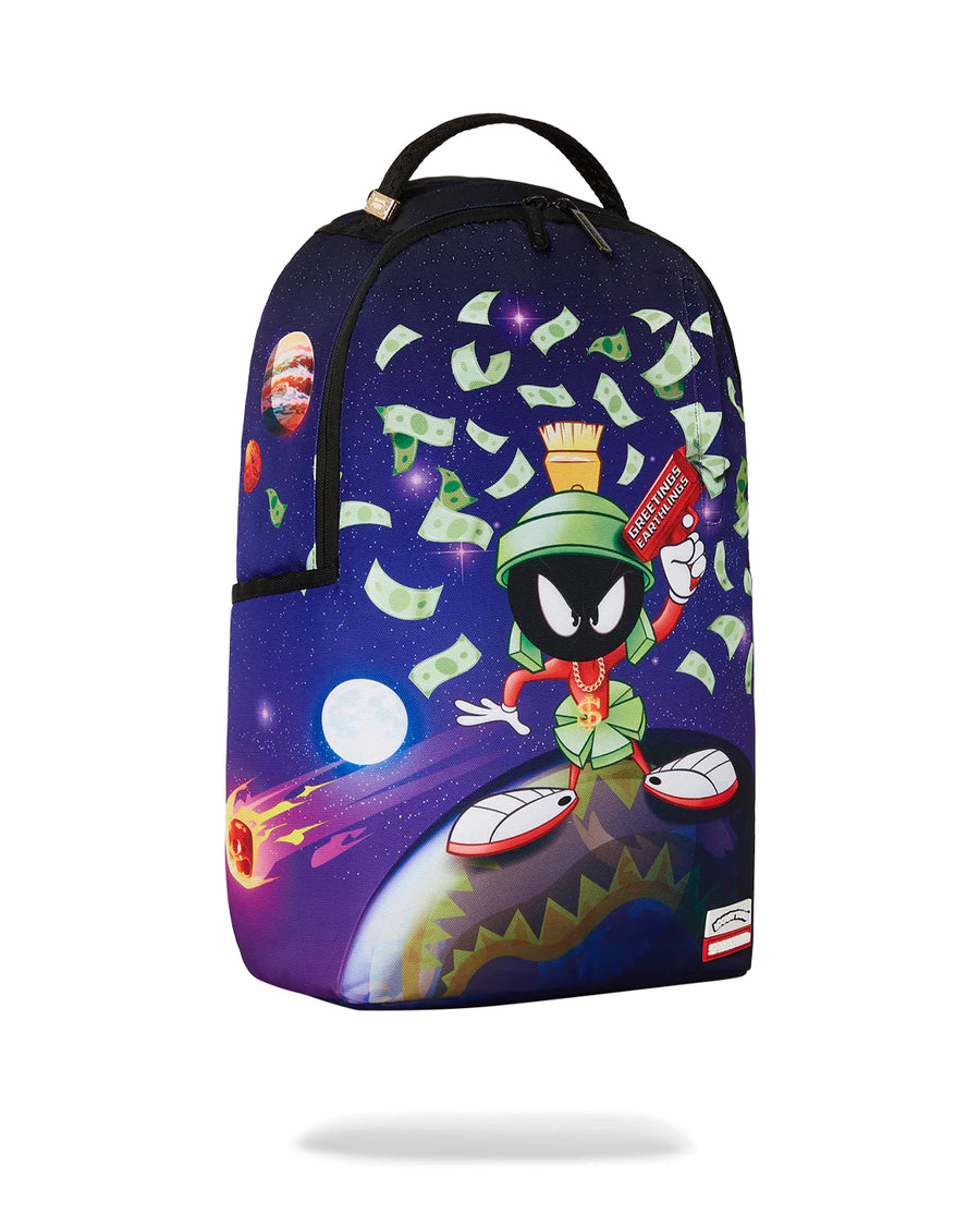 Sac à dos Sprayground WB MARVIN ON TOP OF THE WORLD DLXSR BACKPACK Violet