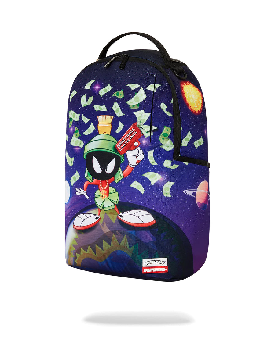 Mochila Sprayground WB MARVIN ON TOP OF THE WORLD DLXSR BACKPACK Viola