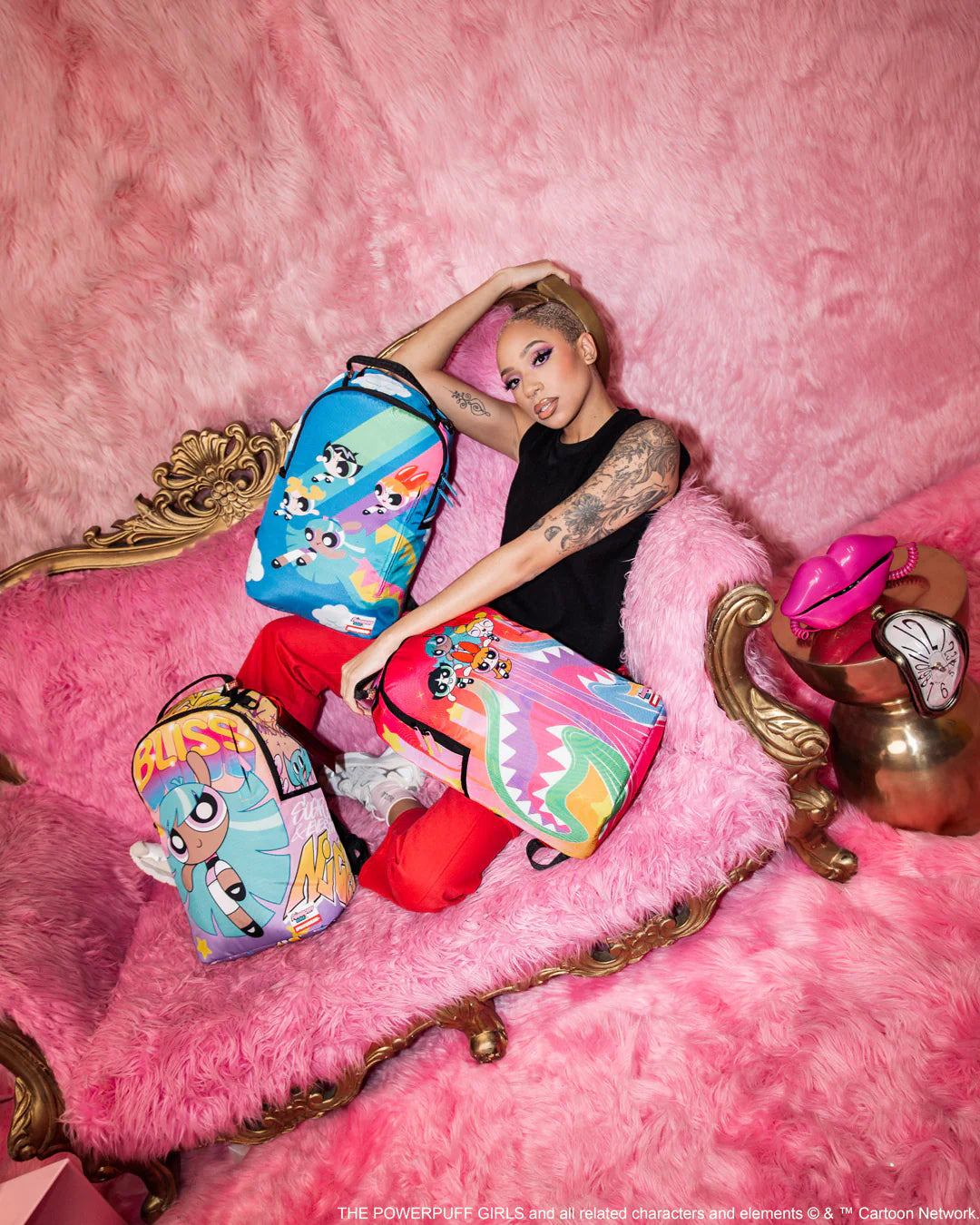 Power Puff Girls Bliss On The Run Dlxsr Backpack