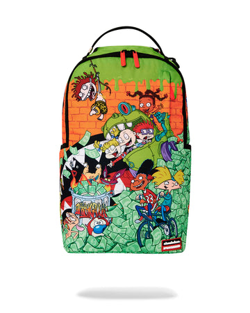 Mochila Sprayground 90s NICK PARTY BAG DLXSR BACKPACK Naranja