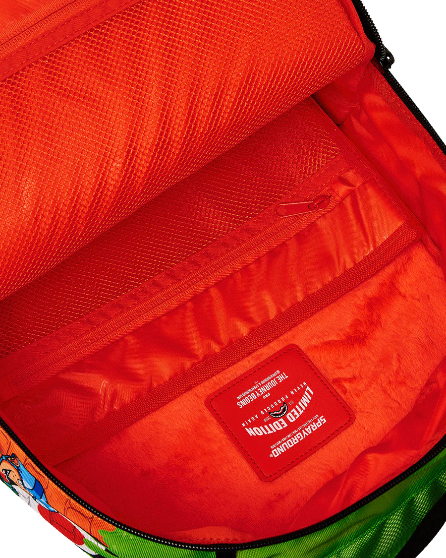 Sac à dos Sprayground 90s NICK PARTY BAG DLXSR BACKPACK Orange