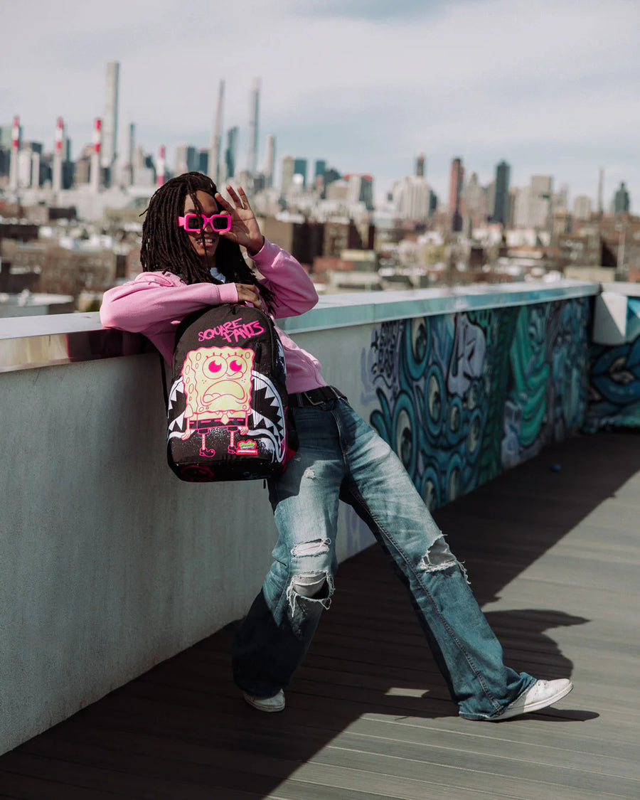 Sac à dos Sprayground SPONGE BOB NEON DLXSR BACKPACK Noir