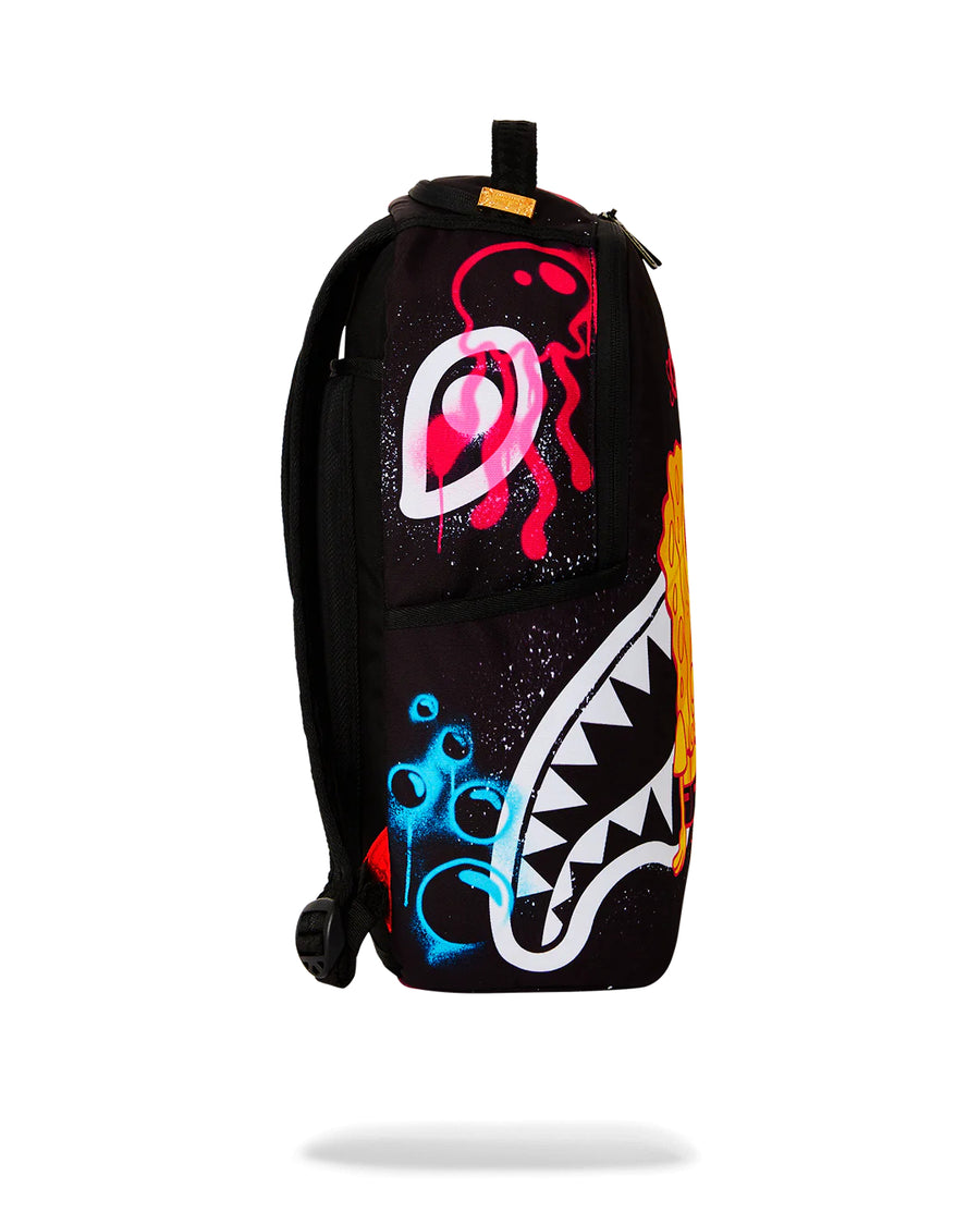 Sac à dos Sprayground SPONGE BOB NEON DLXSR BACKPACK Noir