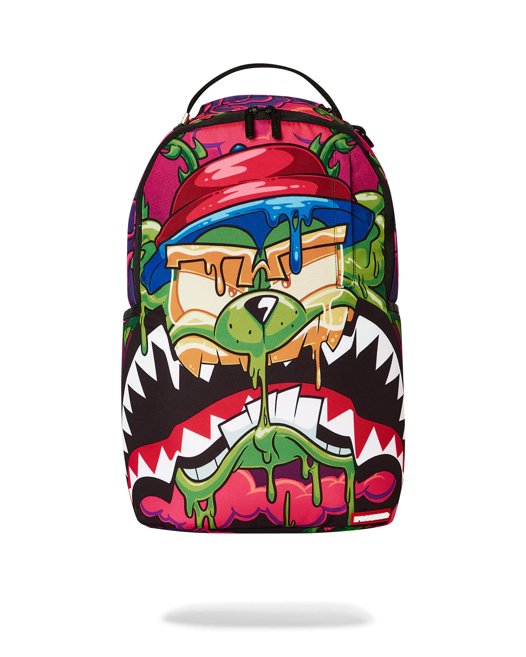 Backpack Sprayground MONEY BEAR MELT DLXSR BACKPACK Fuchsia