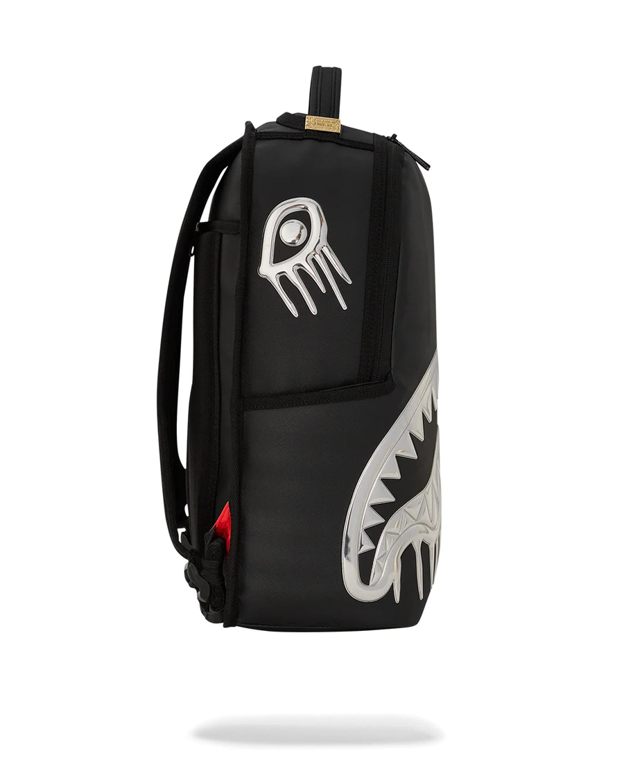 Zaino Sprayground METALLIC DRIP SHARK DLXSV BACKPACK Nero